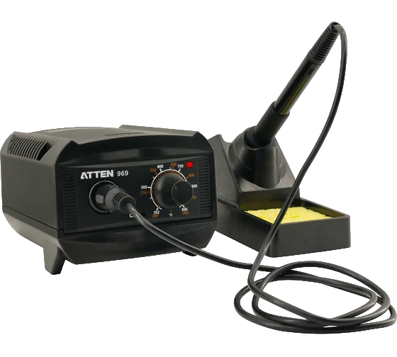 Паяльная станция Atten AT-969 230В, 60Вт, 200-480°C 
