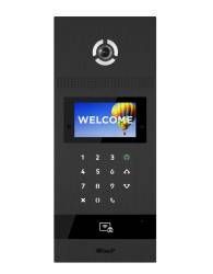 IP вызывная панель BAS-IP AA-12FBI BLACK / SILVER