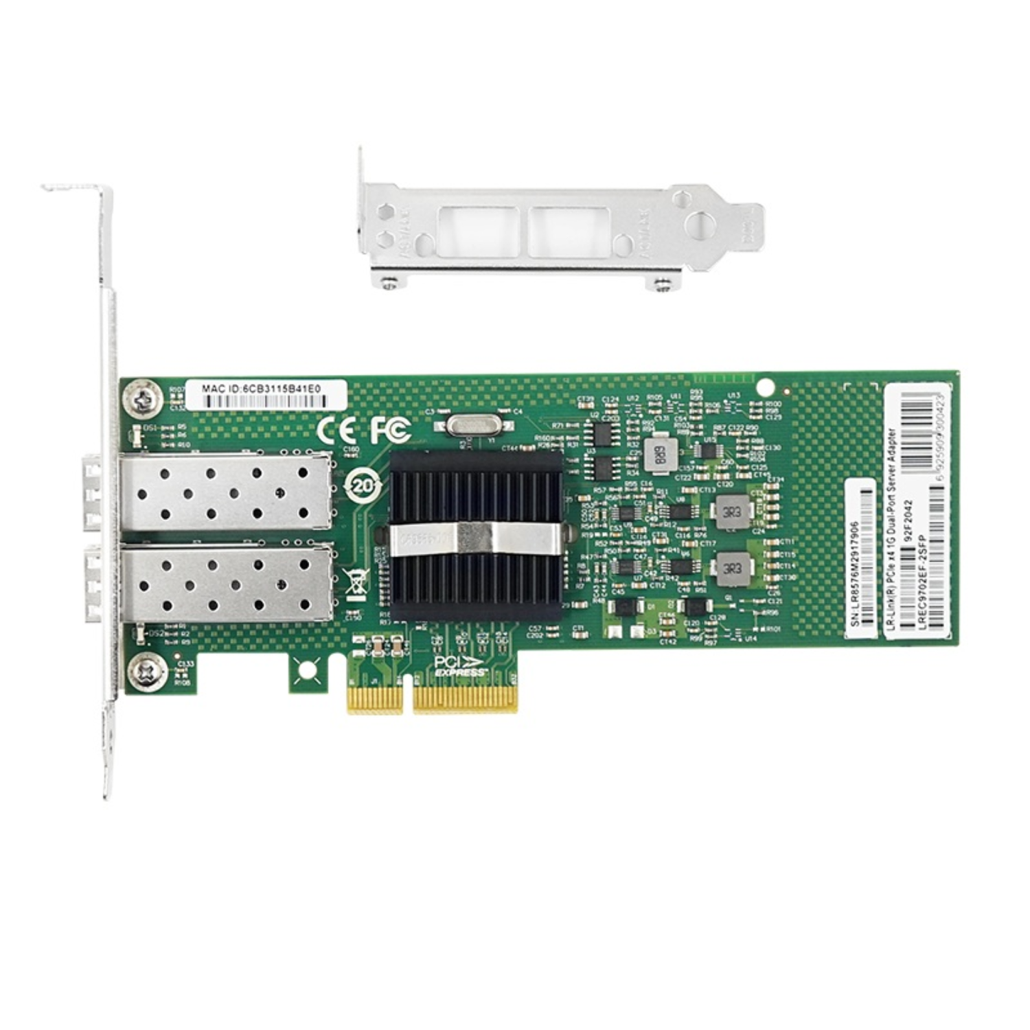 Сетевая карта LR-Link 2 порта 1000Base-X LREC9702EF-2SFP