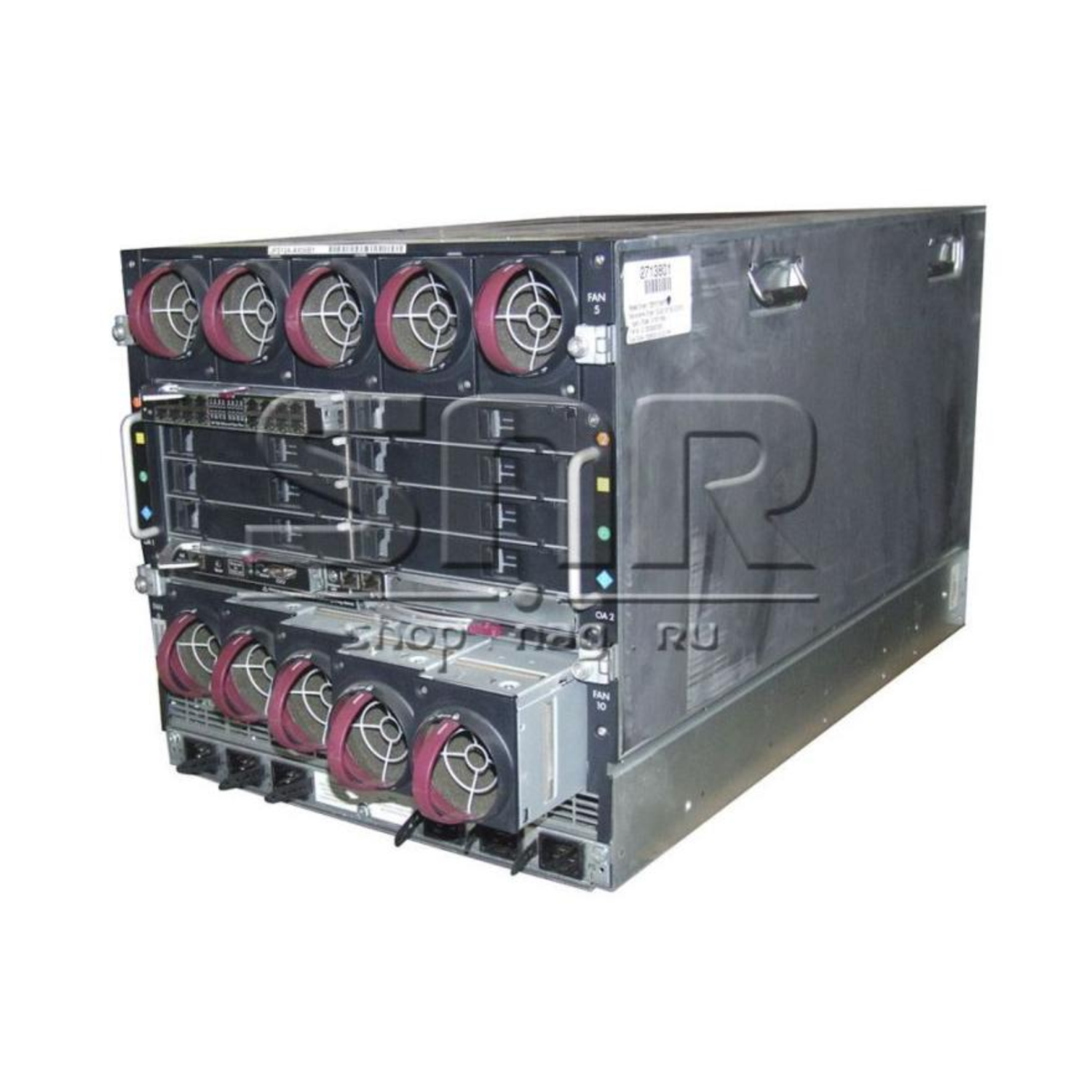Шасси HP для блейд-системы c7000 G3, скомплектованное (6x PS, 2x Admin, 10x Fan, 1x Single Phase AC Input, 1x RailKit)