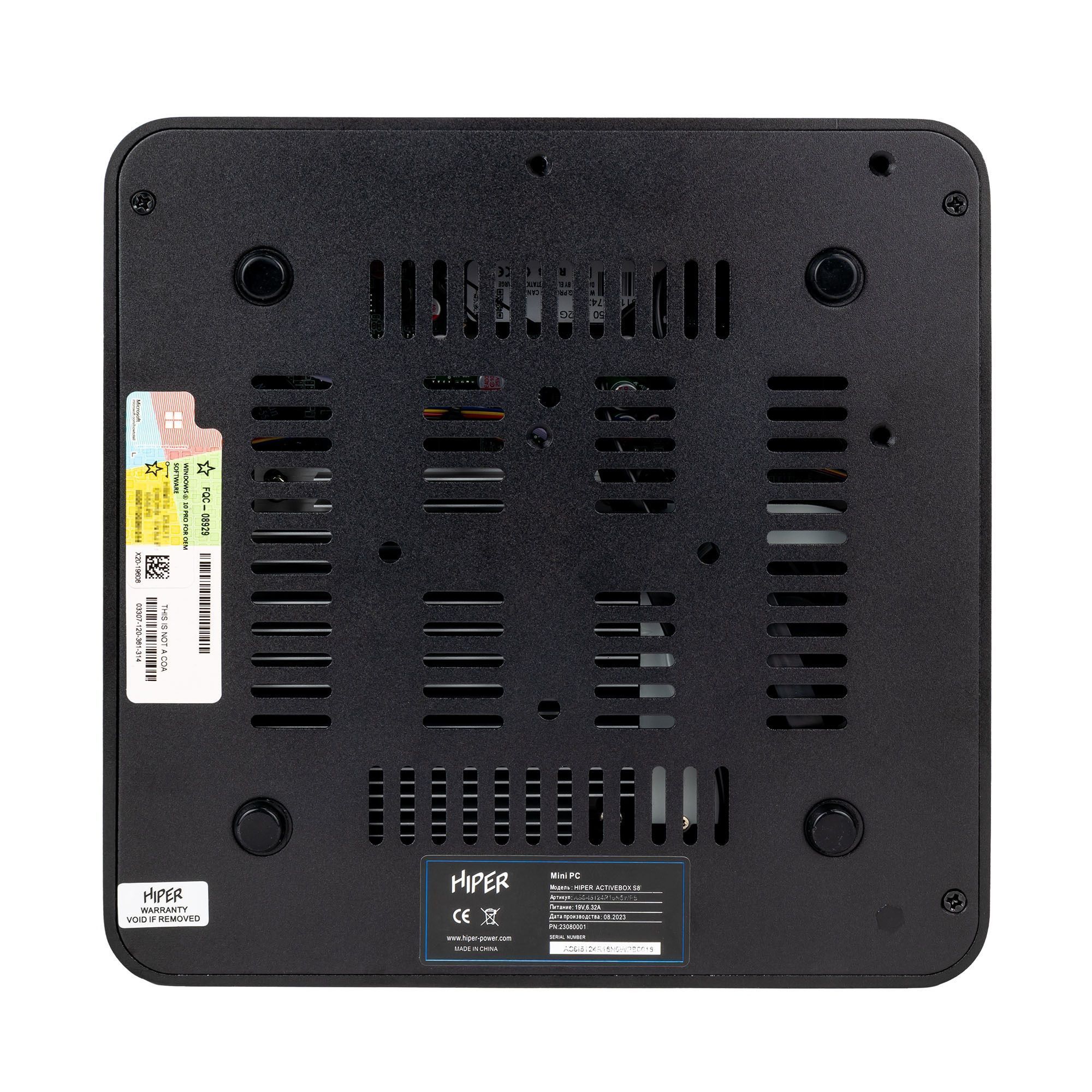 Мини ПК HIPER ACTIVEBOX S8 AS8-I5114R16N5NSB Core i5/16ГБ/512ГБ