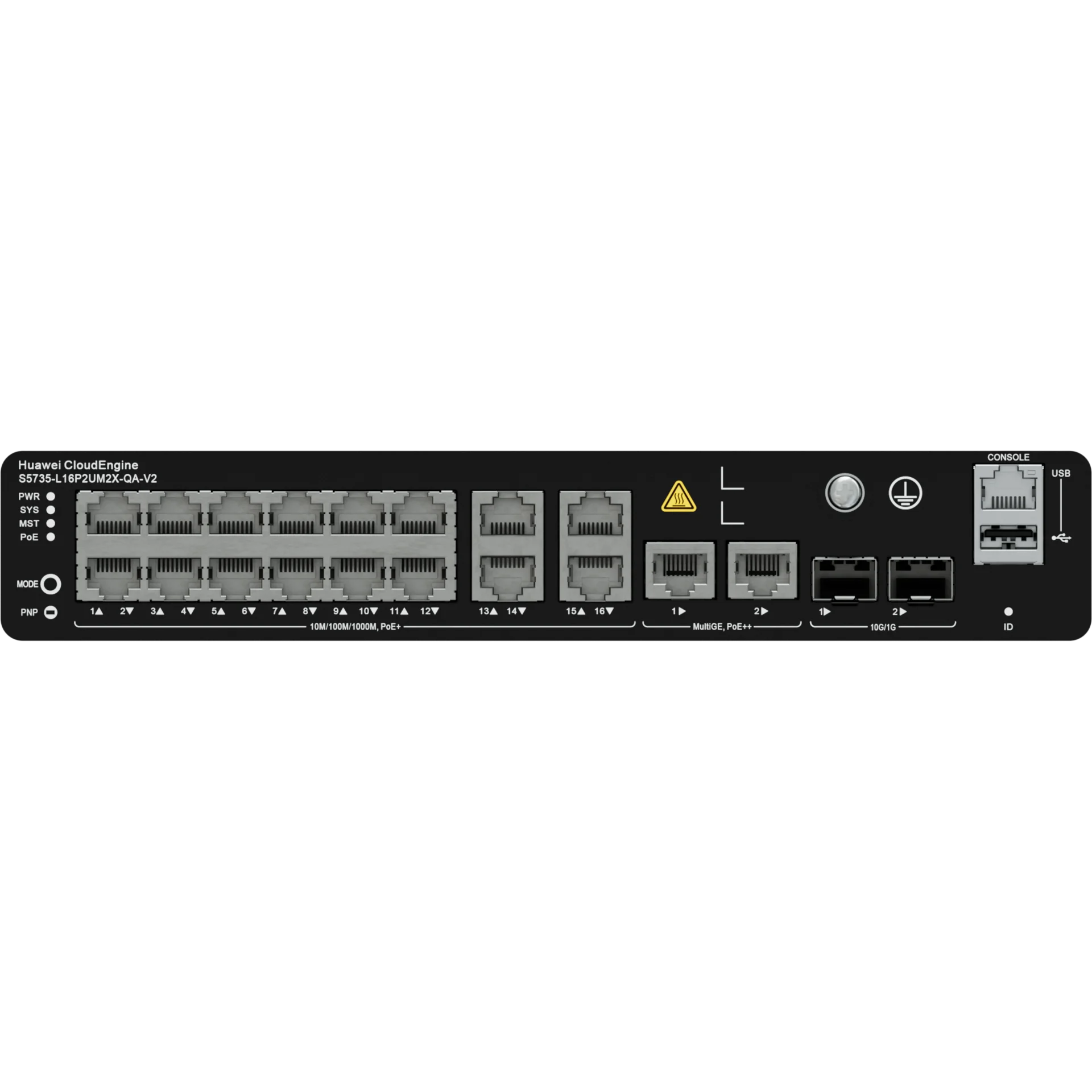 Коммутатор Huawei S5735-L16P2UM2X-QA-V2