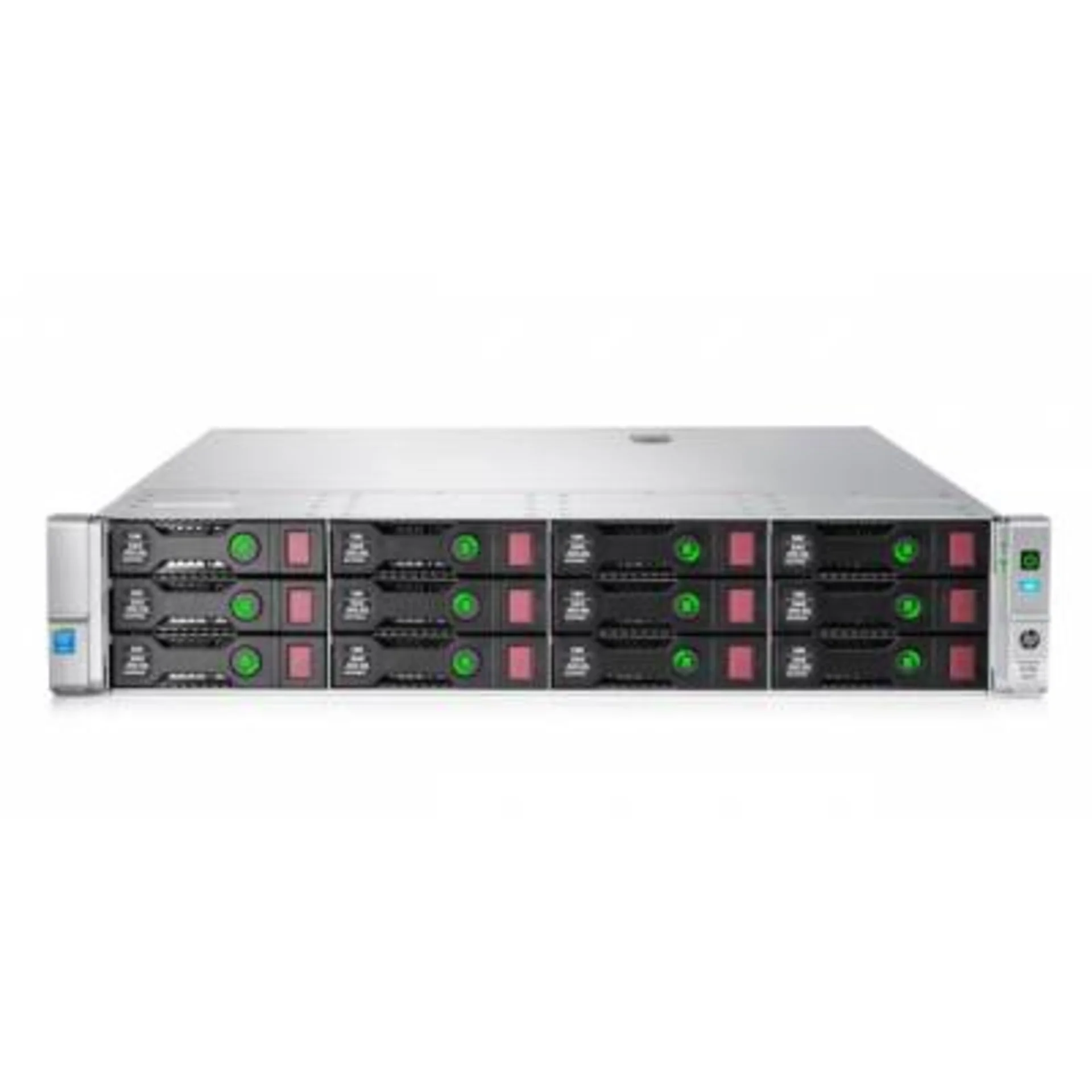 Шасси сервера HP ProLiant DL380 Gen9 12LFF+2SFF, no CPU, 2xHigh performance heatsink, no RAM, DTC, P840/4GB FBWC, 4x1GBase-T, iLO Adv, 2xPS 800W, Rail