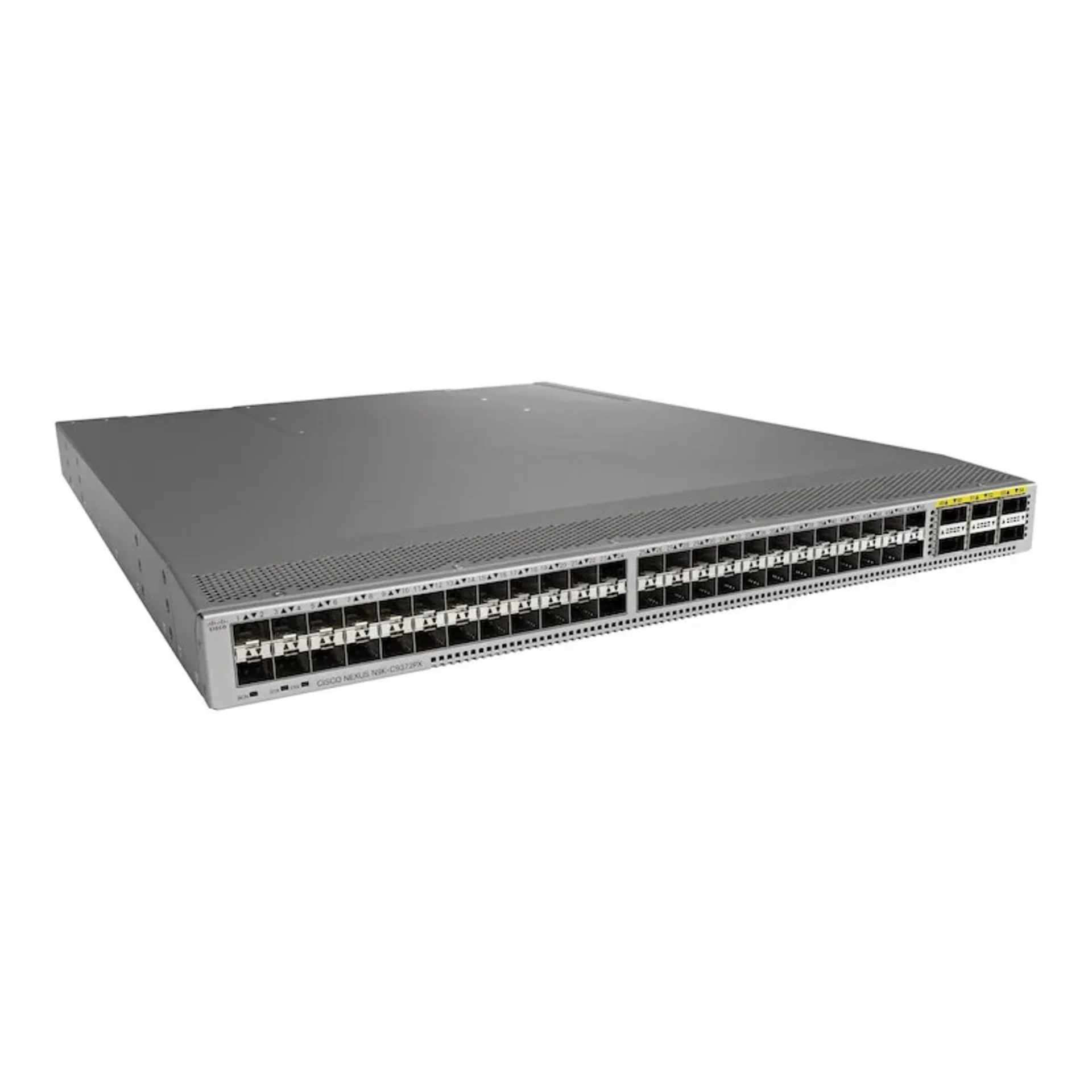 Коммутатор Cisco Nexus N9K-C9372PX, направление охлаждения Port-side Intake