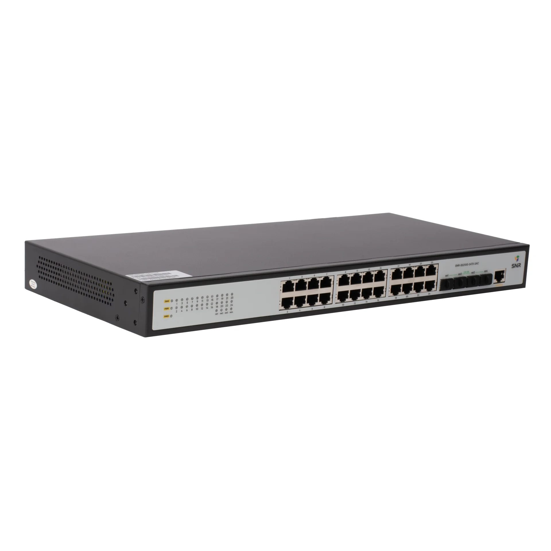 Управляемый коммутатор уровня 2+ SNR-S5210G-24TX-2AC