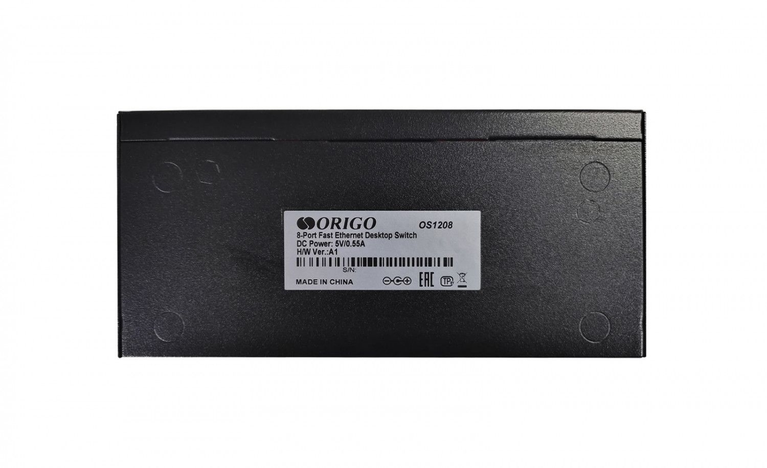 Origo OS1208 неуправляемый коммутатор 8x100Base-TX, корпус металл