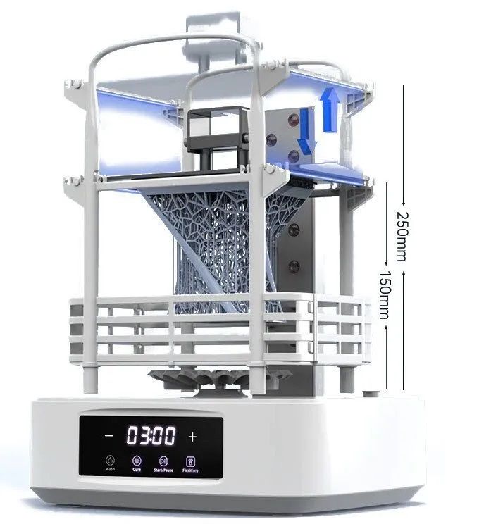 Полимеризационная камера (УФ-камера) и Мойка Anycubic Wash and Cure 3 Plus