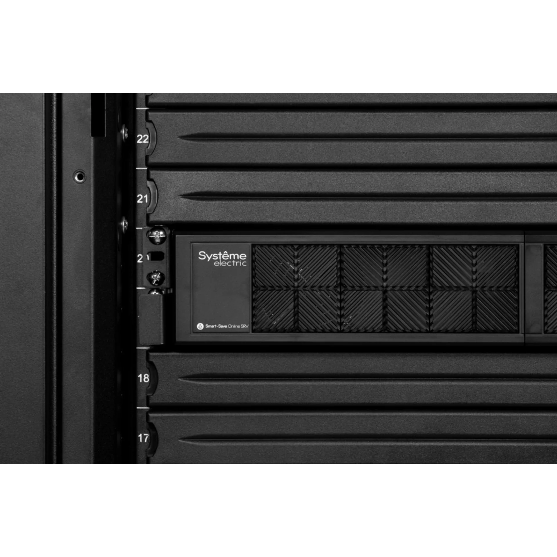Источник бесперебойного питания Systeme Electric Smart-Save Online SRV 1000 ВА, конвертируемый форм-фактор 2U, 230 В, 6 розеток IEC C13, SmartSlot