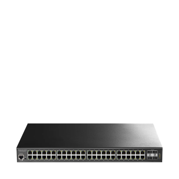Коммутатор PoE CUDY GS2048PS4 48-GbE PoE L2 с 4-SFP+