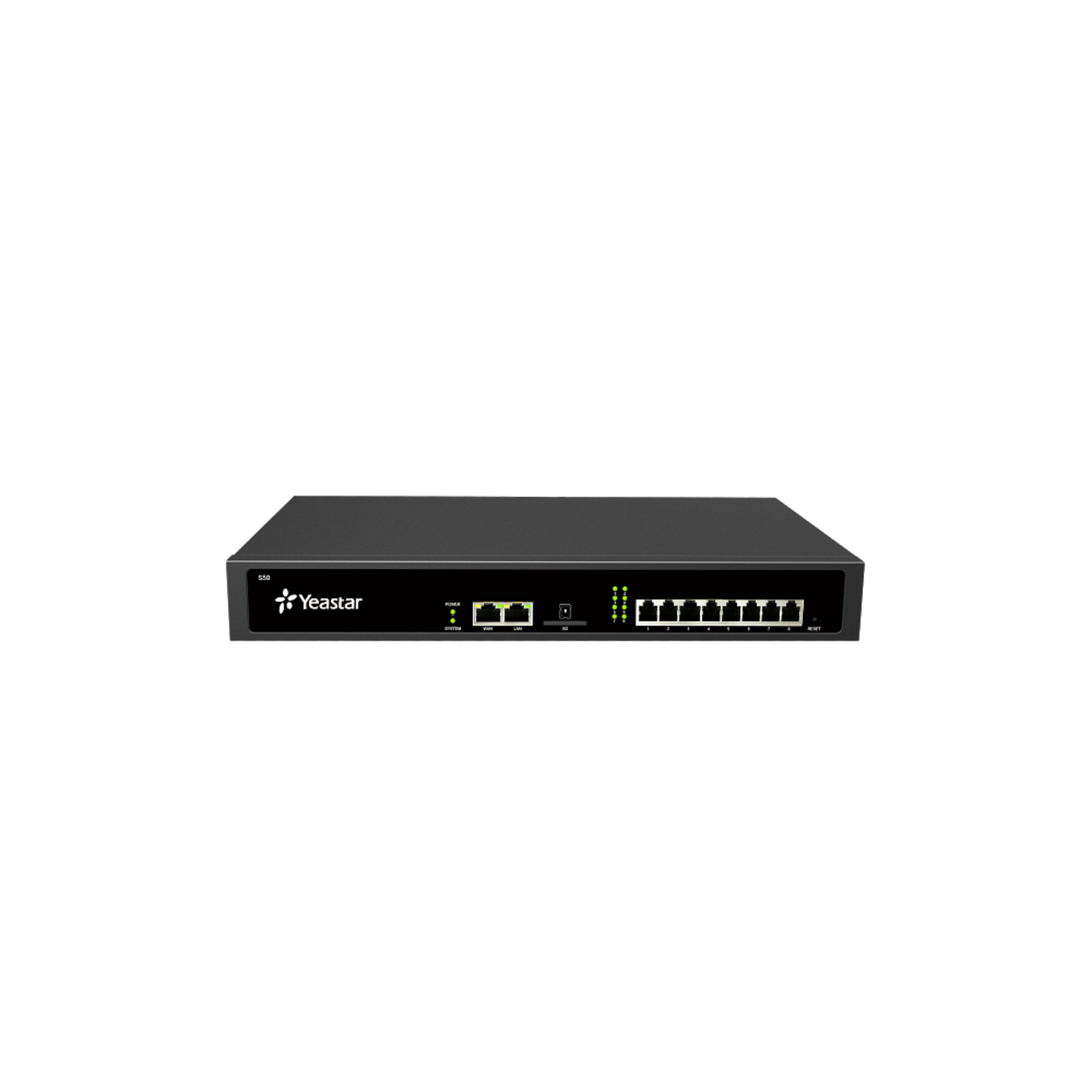 IP АТС Yeastar S50, 50 абонентов и 25 вызовов, поддержка FXO, FXS, GSM, BRI