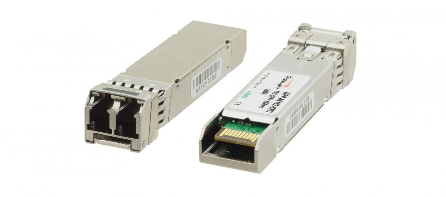 Пара приемопередающих оптических модулей SFP+ для приборов 691/692, 675 и 676 с разъемами LC; кабель 2LC, многомодовый ОМ3, до 200 м, поддержка 4К60 4:4:4 Kramer Electronics OSP-SM10S