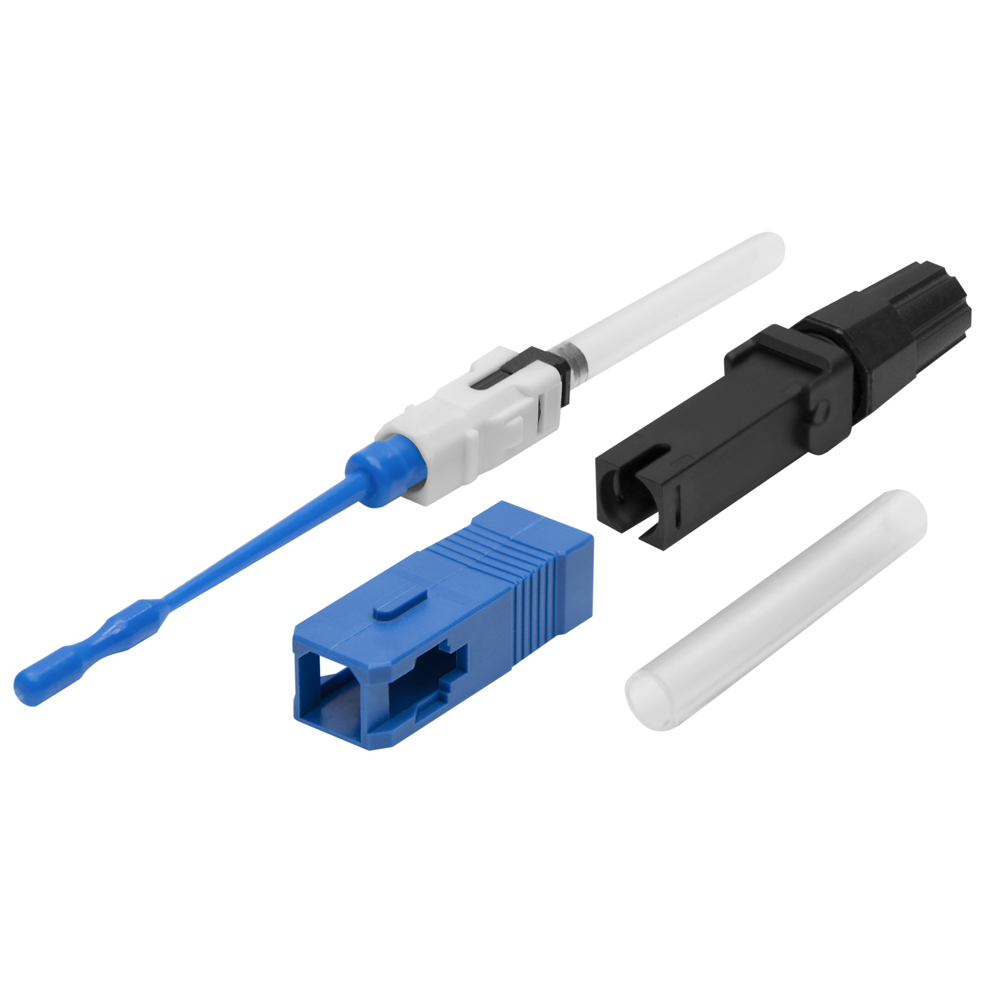 Разъем оптический FiberFox "Splice-On Connector" SC/UPC для кабеля 2,0 х 3.0, уп. 5 шт.
