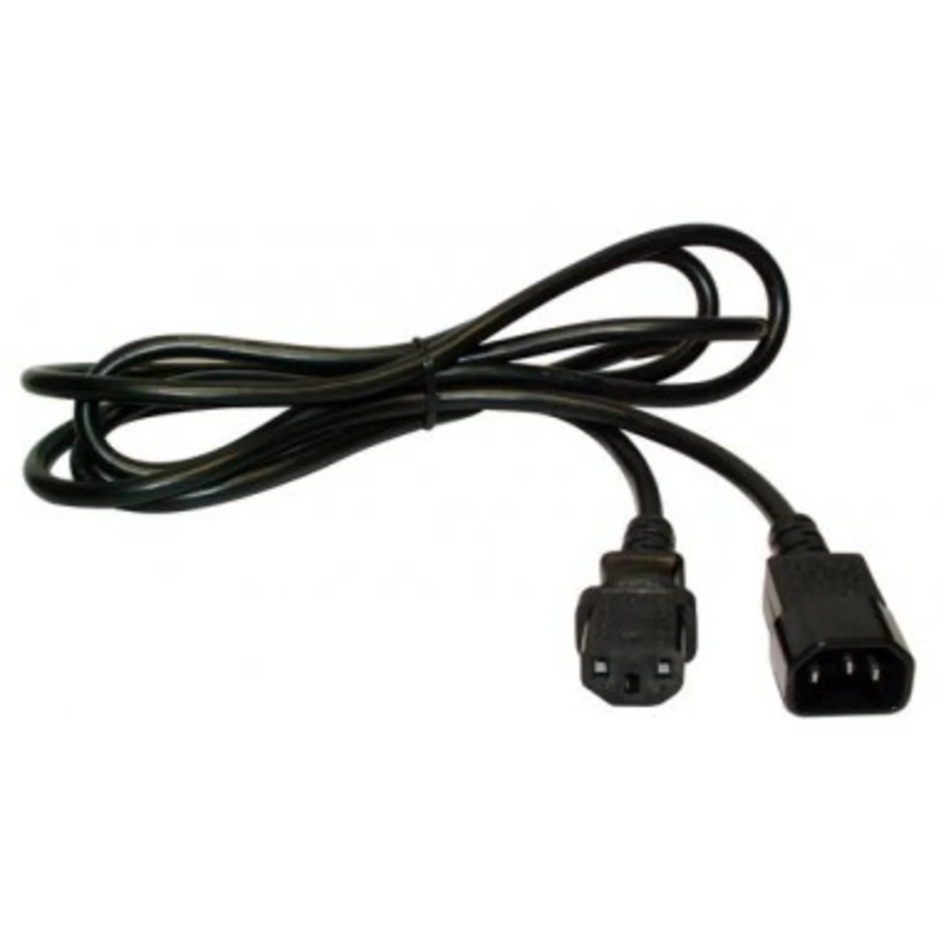 Шнур питания Lanmaster LAN-PP13/14-1.5-BK C13-С14 проводник.:3x0.75мм2 1.5м 250В 10А (упак.:1шт) черный