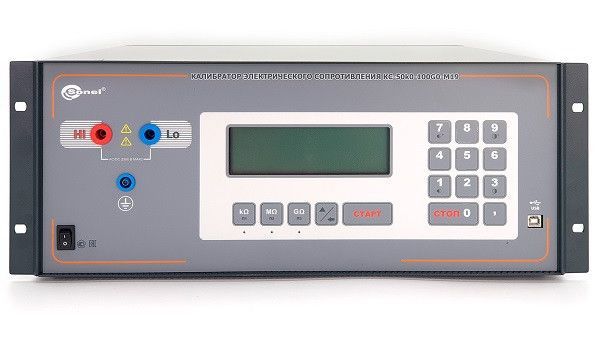 Калибратор электрического сопротивления Sonel КС-50k0-100G0-М19