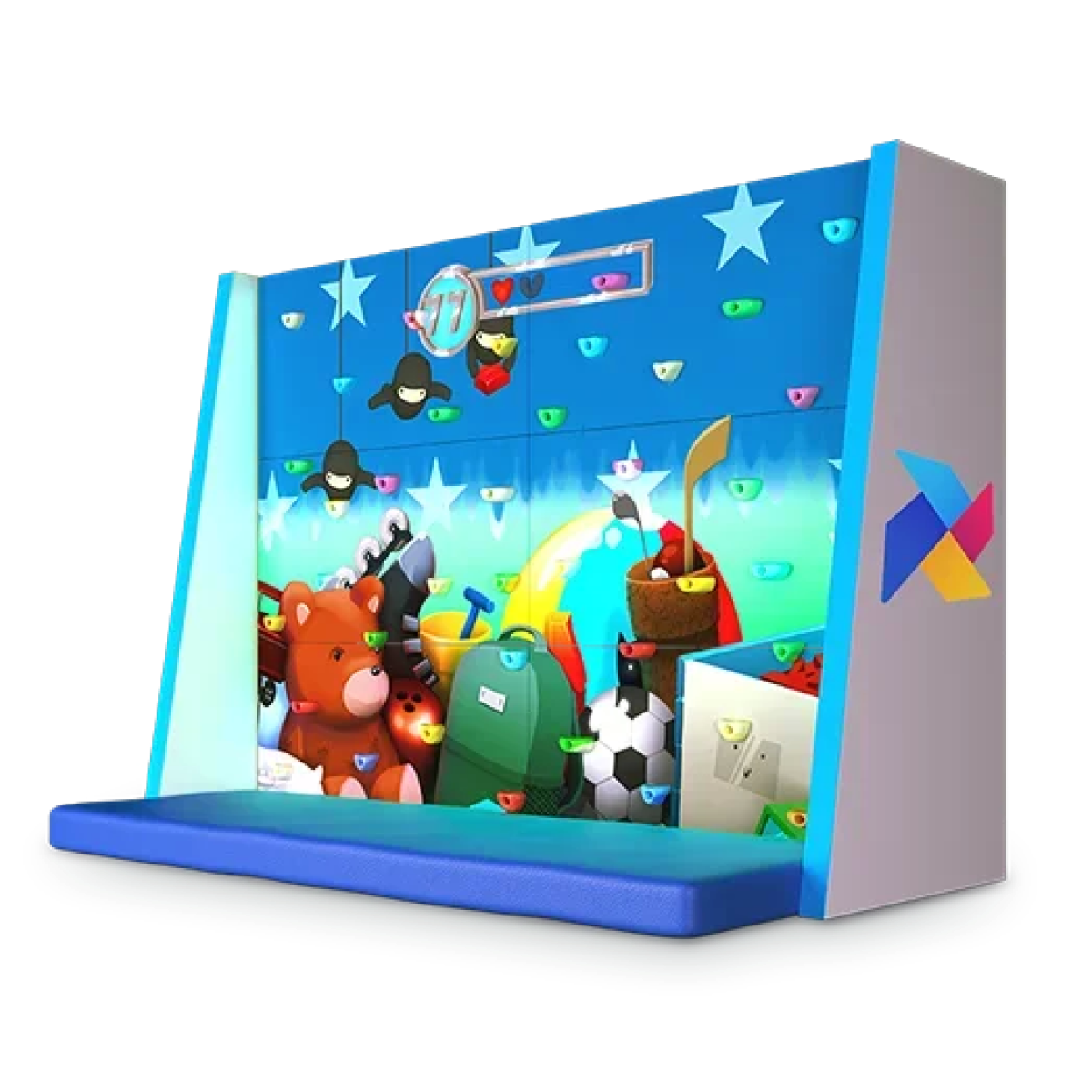 Интерактивный скалодром BM