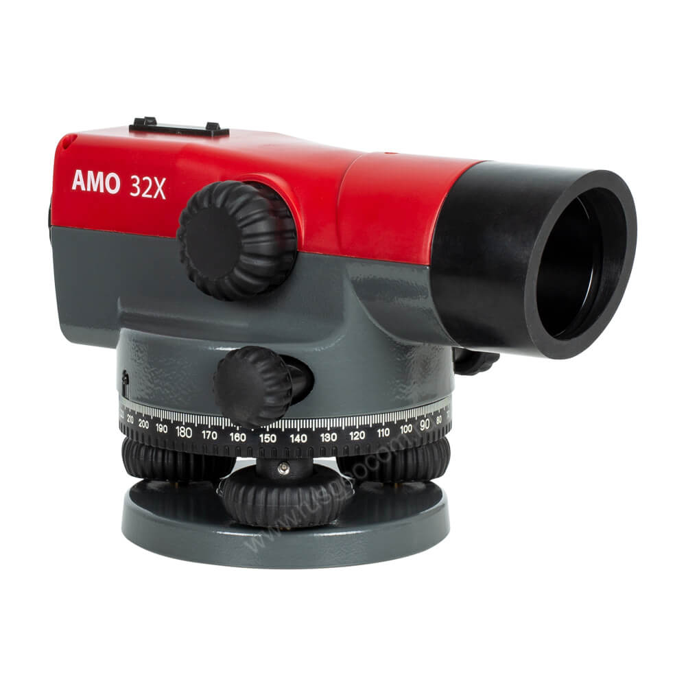 Комплект оптический нивелир AMO 32X штатив рейка - 3 в 1