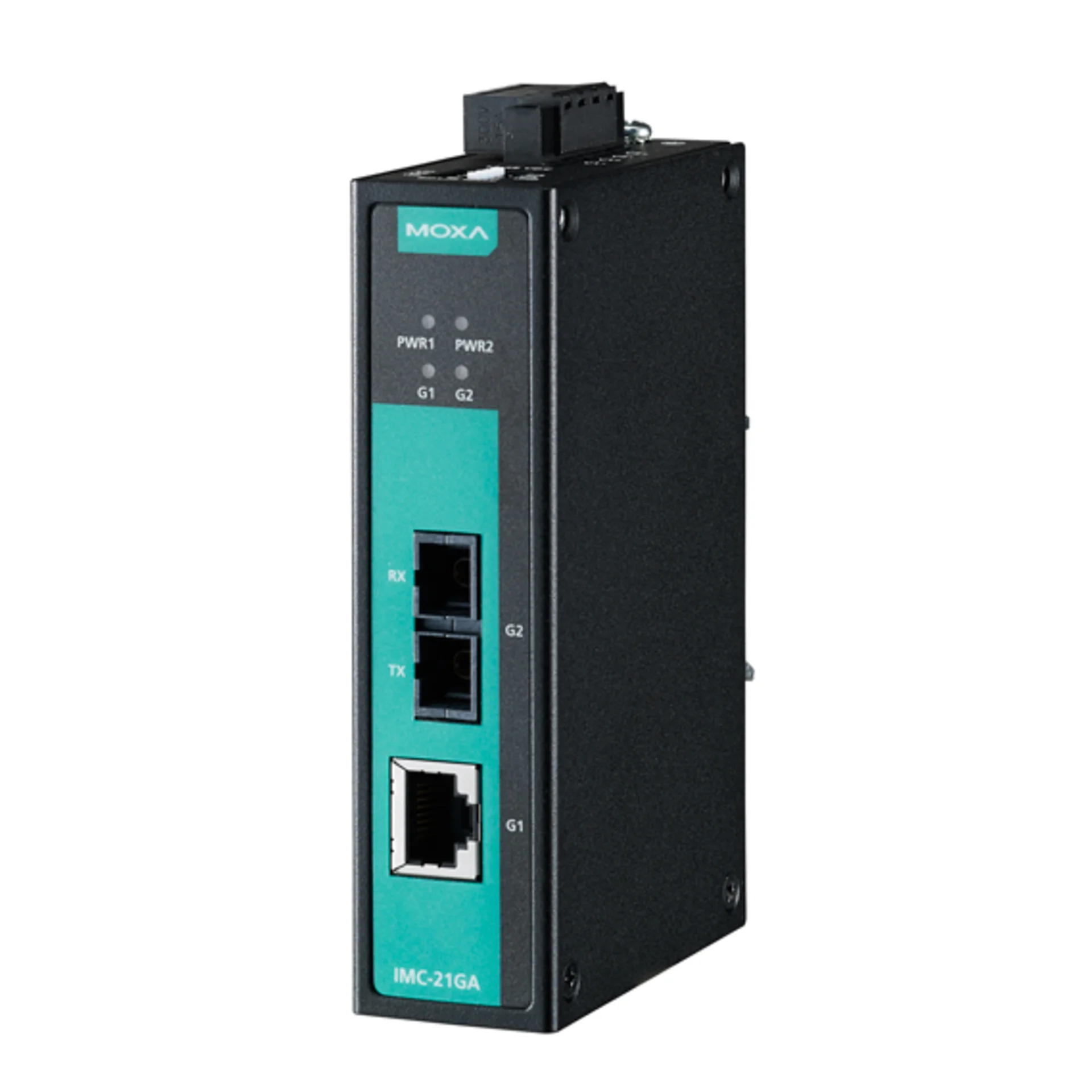 IMC-21GA-LX-SC Медиаконвертер Gigabit Ethernet 10/100/1000BaseTX в 100/1000Base SC (одномодовое оптоволокно) в металлическом корпусе