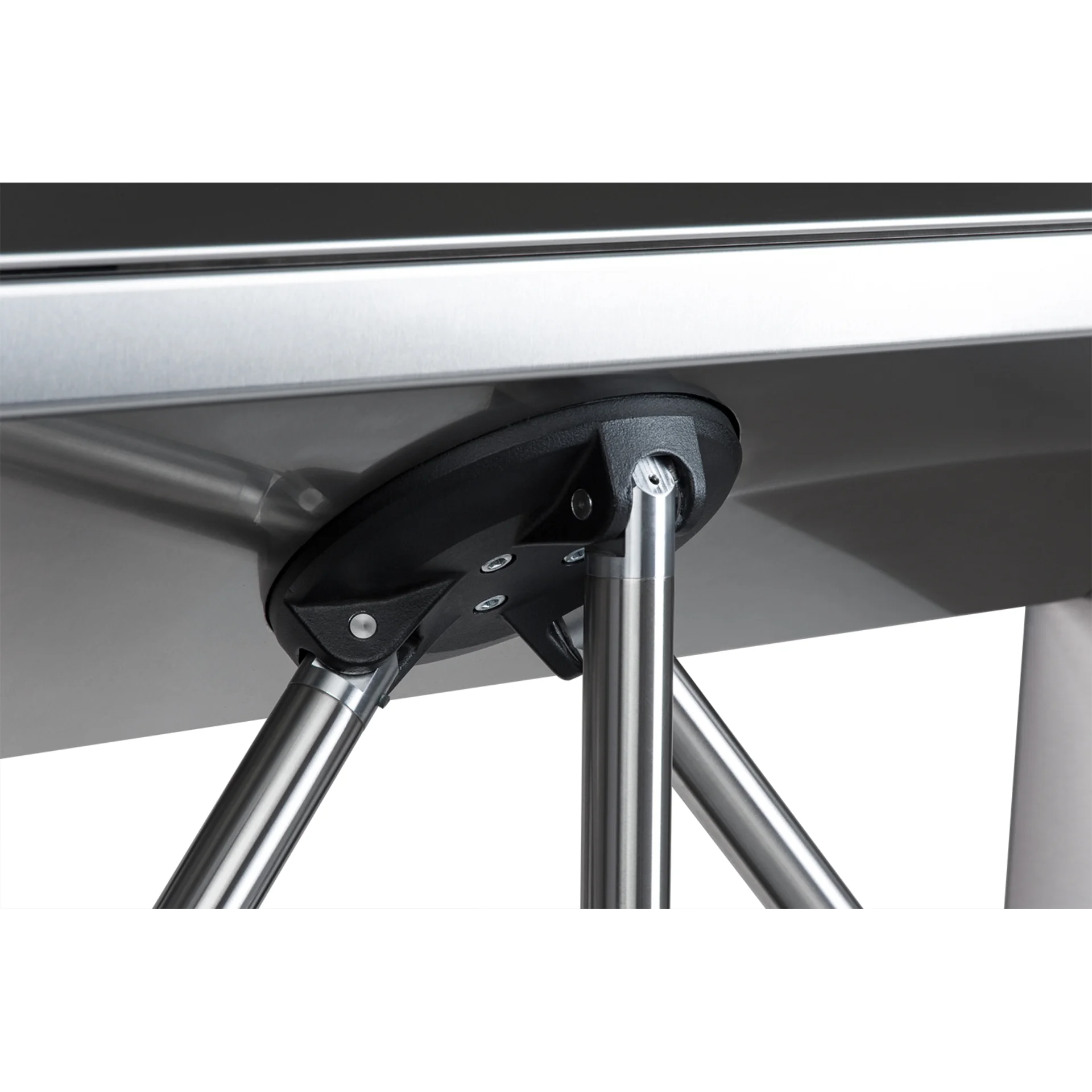 Электронная проходная с автоматическими преграждающими планками "Антипаника" и встроенным картоприемником для карт EMM/HID