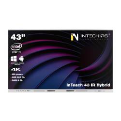 Интерактивная панель Intechirs InTeach 43 IR Hybrid 8GB 256SSD i3