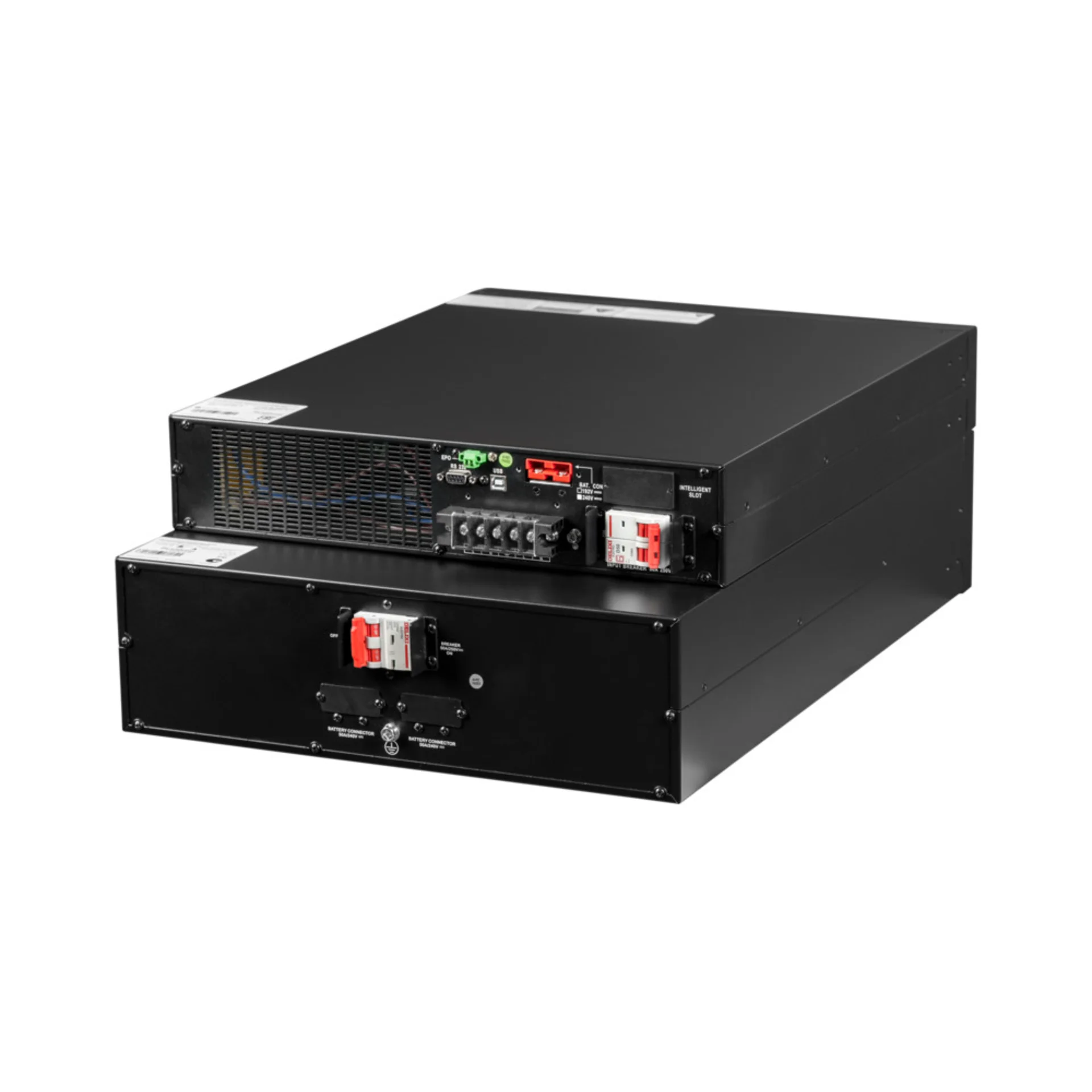 Источник бесперебойного питания Smart-Save Online SRV Systeme Electric 6000 ВА, конвертируемый форм-фактор 5U, 230 В, 1:1, клеммный вход/выход, SmartS