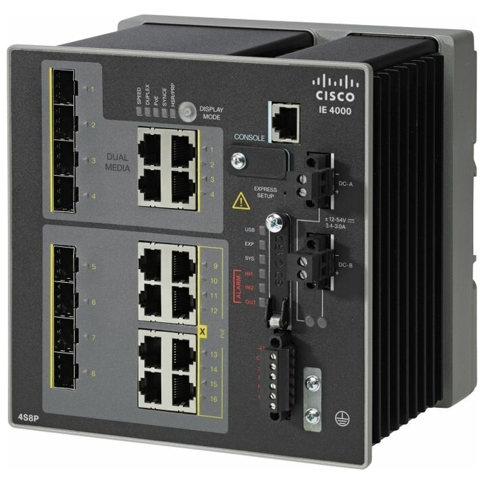 Промышленный коммутатор Cisco IE-4000-4S8P4G-E