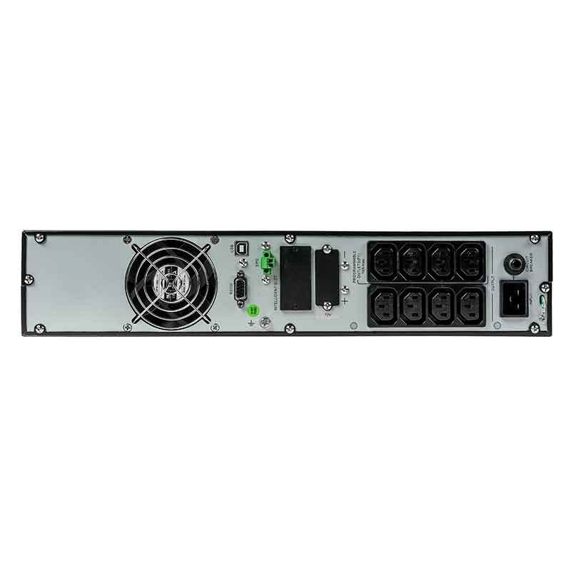 ИБП Systeme Electric Smart-Save Online SRT, 2000VA/2000W, On-Line, Extended-run, Rack 2U(Tower convertible), LCD, Out: 8xC13, SNMP Intelligent Slot, USB, RS-232