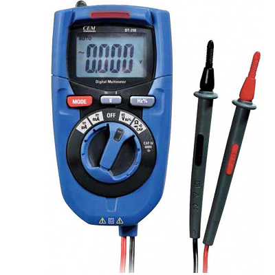 CEM DT-218 - мультиметр цифровой CEM DT-218 - мультиметр цифровой