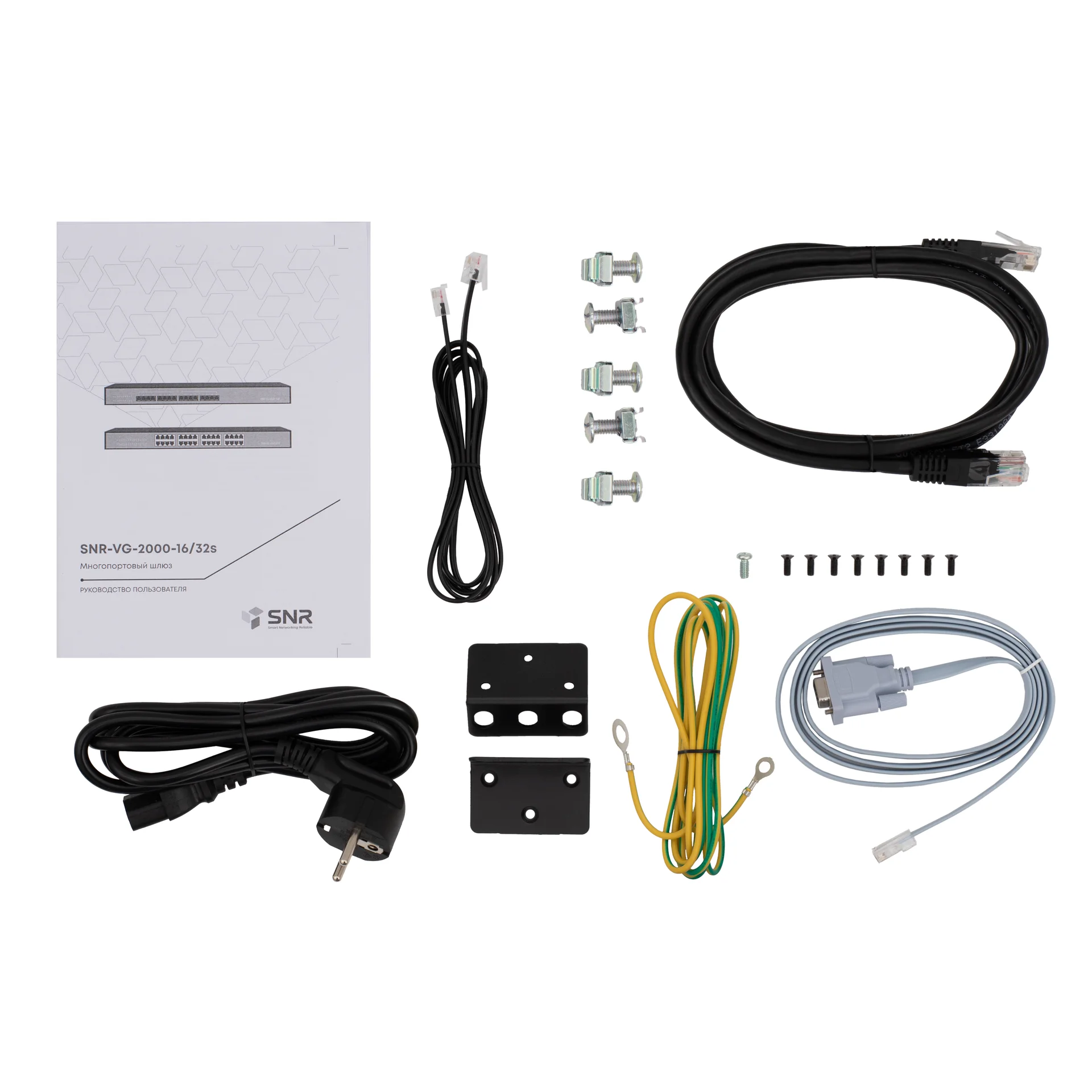 Шлюз VoIP SNR, 32 FXS, 4 RJ45, 32 SIP аккаунта