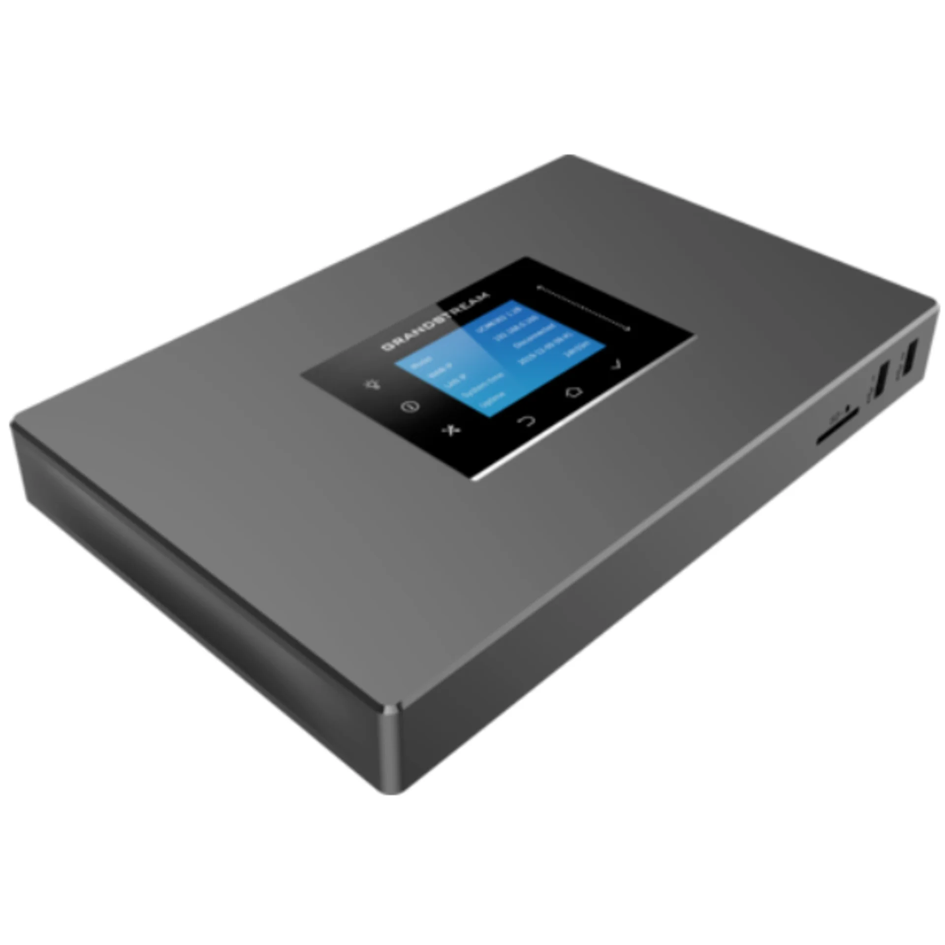 Grandstream UCM6302 - IP ATC. До 1000 абонентов/150 одновременных вызовов, до 150  участников в конф., 2хFXS, 2xFXO, 1xWAN, 1xLAN