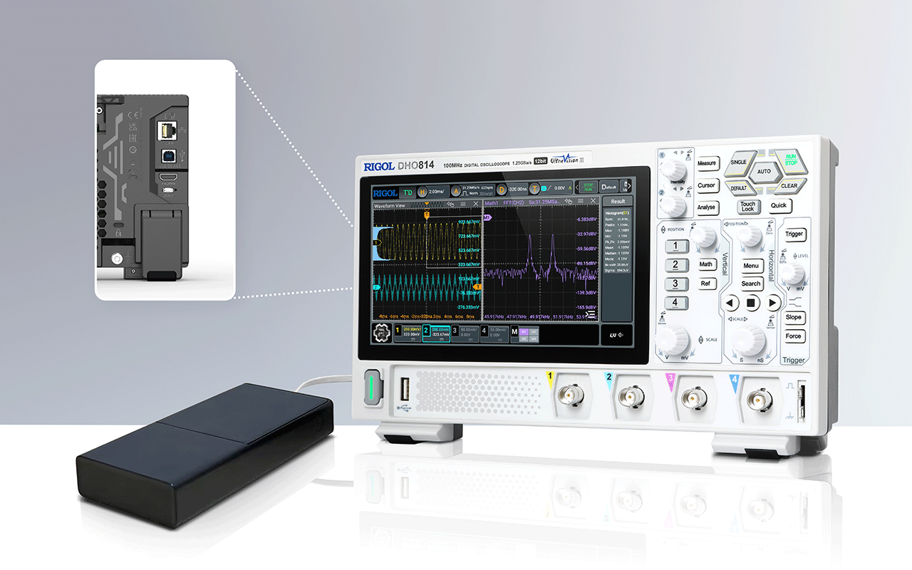 Цифровой осциллограф RIGOL DHO804
