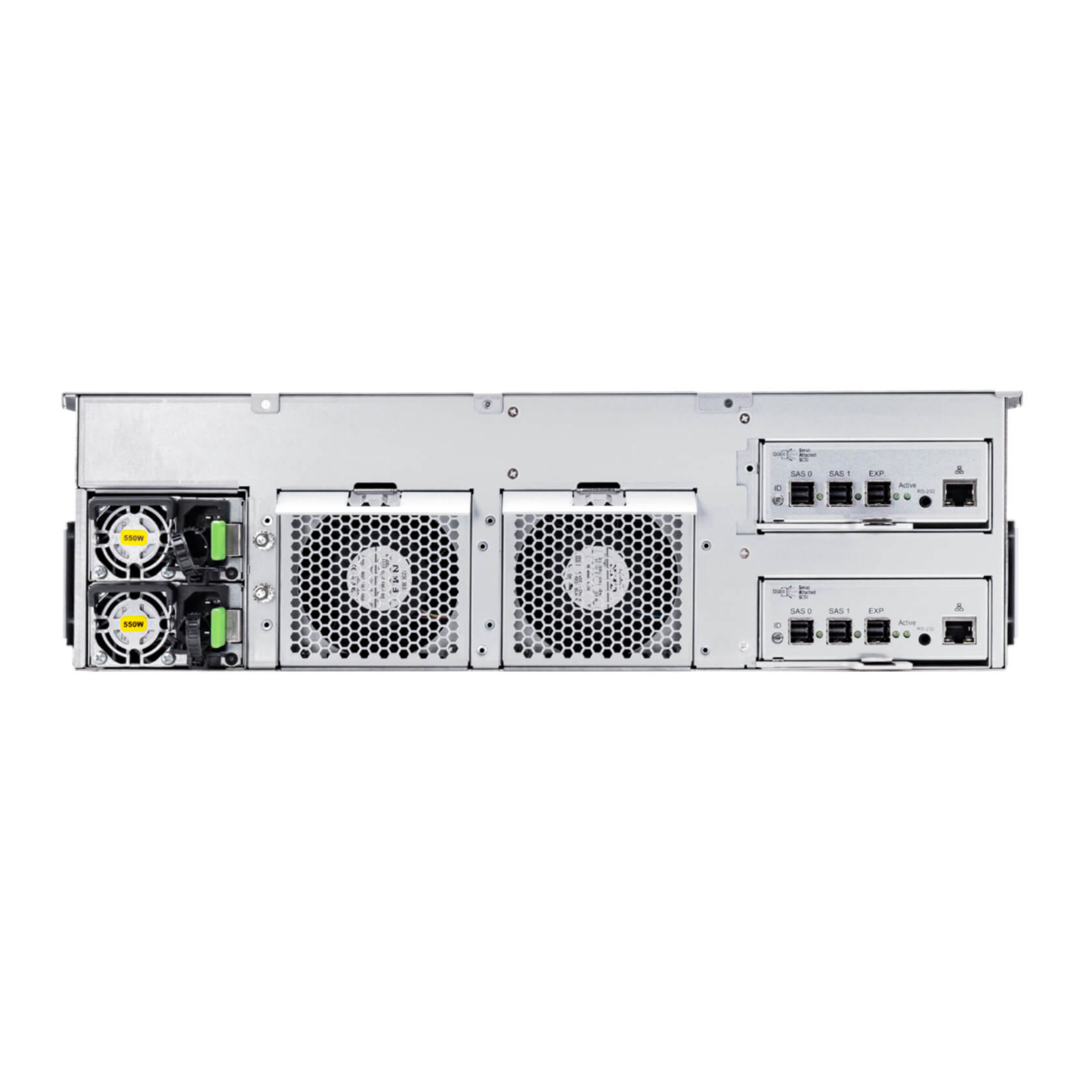 Дисковая полка SNR-JB316D, 3U, 16xHDD, 2 контроллера 12Gb/s, резервируемый БП