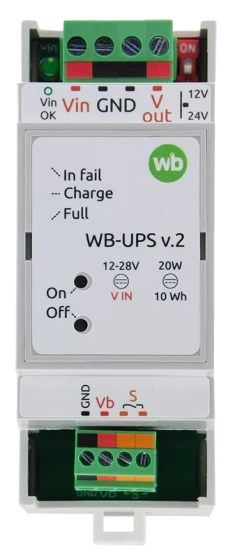 Модуль резервного питания Wirenboard WB-UPS v.2