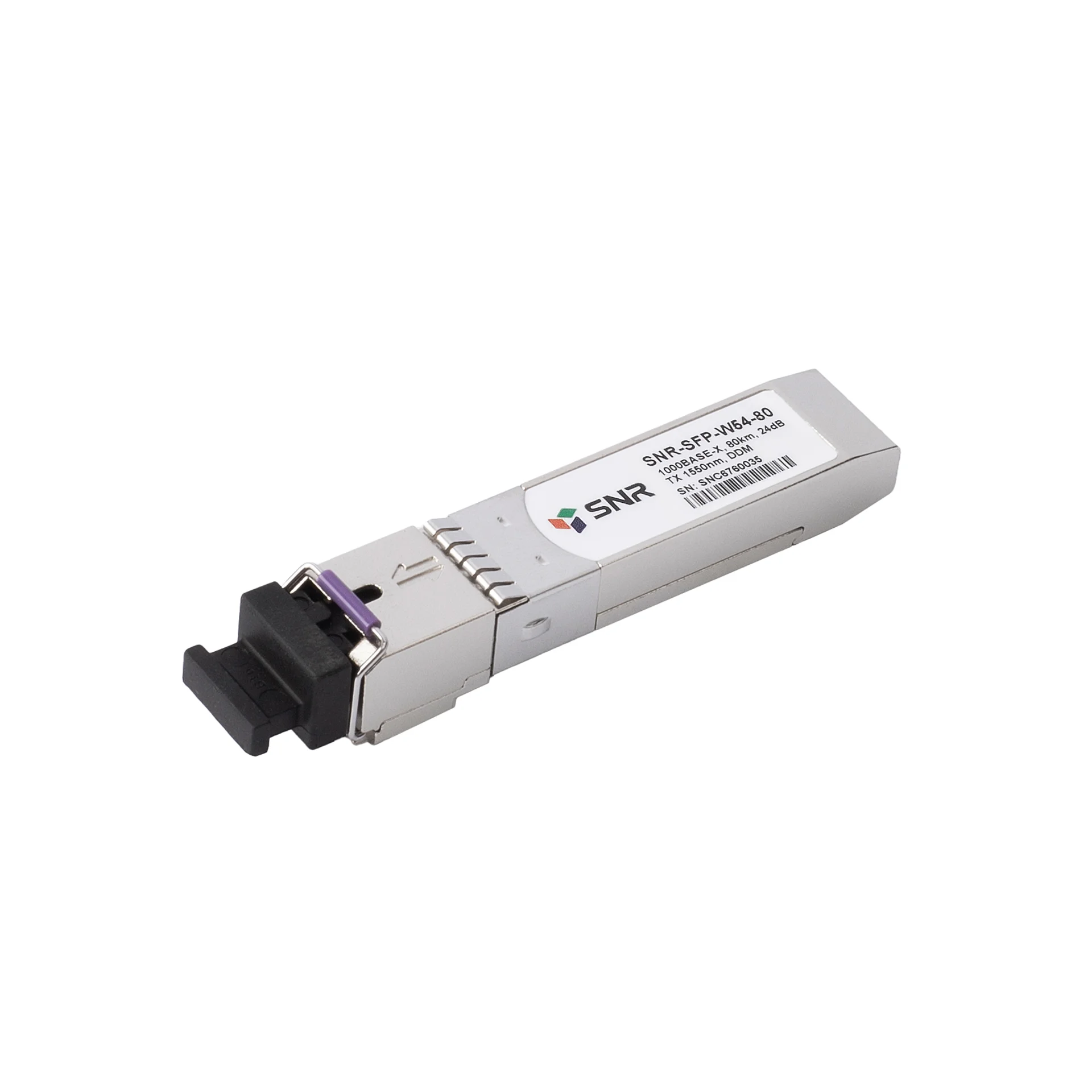 Оптический модуль SFP WDM, дальность до 80км (24dB), 1550/1490нм