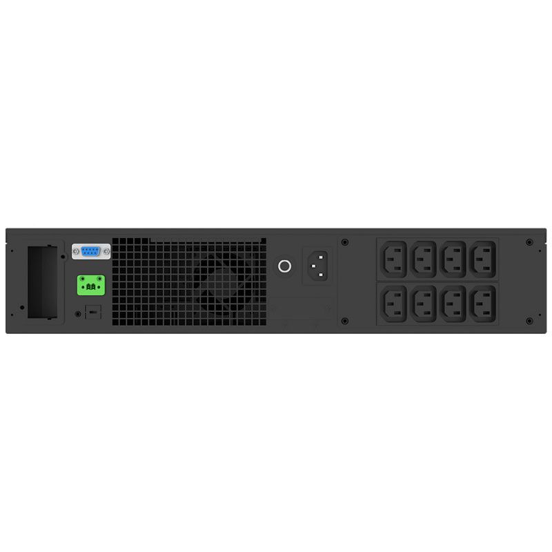 ИБП DNH Electric DR1101L 1 кВА/1кВт, онлайн, 1:1ф, Rack Tower, без АКБ, 8 x IEC-320 C13