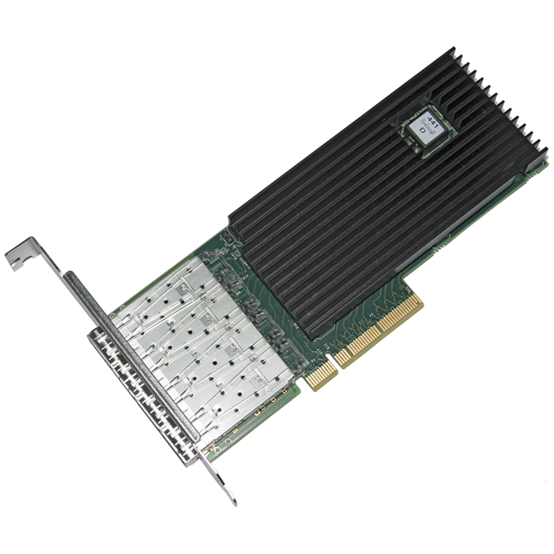 Сетевая карта 4 порта 10GBase-X (SFP+, Intel FTXL710AM1), Silicom PE310G4i71L-XR