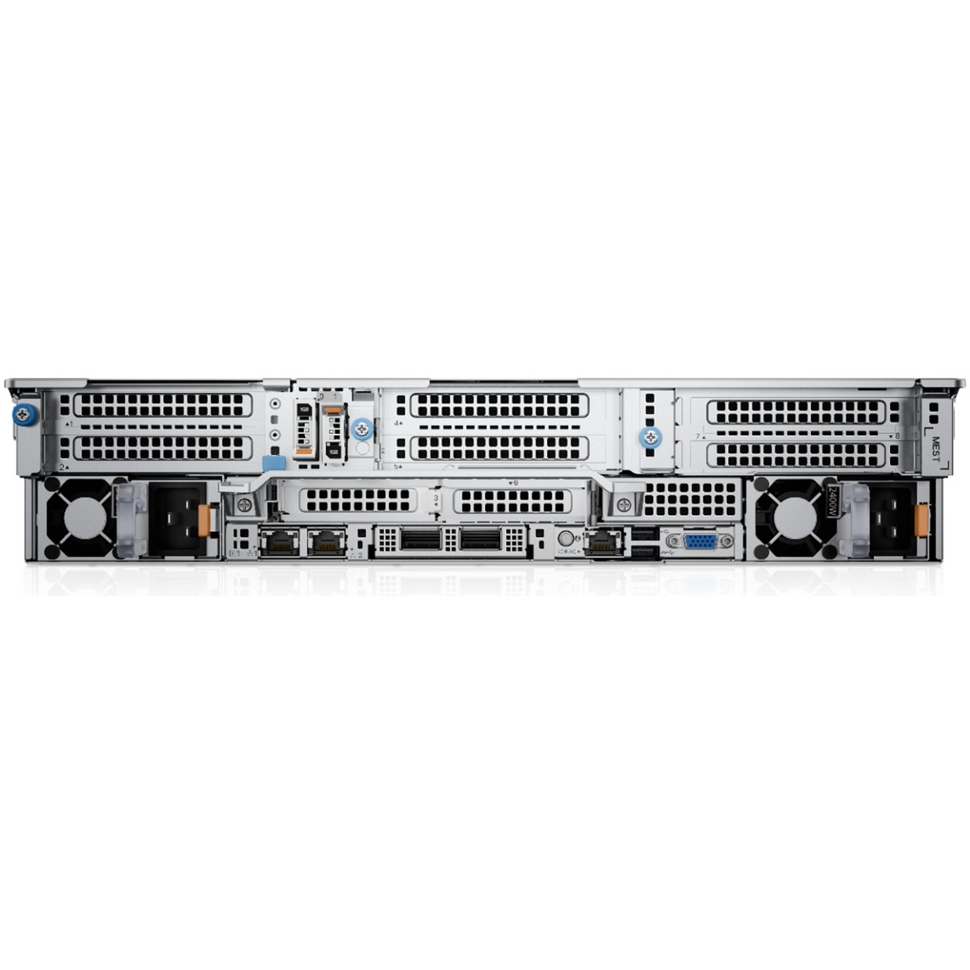 Сервер DELL PowerEdge R7625, 2 x AMD EPYC 9654, 6144GB RAM, 2x1920GB SATA SSD, 1x960GB SATA SSD, PERC H755, 2x10/25G SFP+ B57414, Idrac9 Ent, Rail Kit