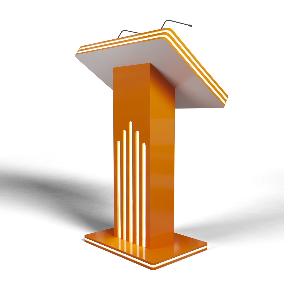 Интерактивные трибуны BM White Stripes (МДФ)