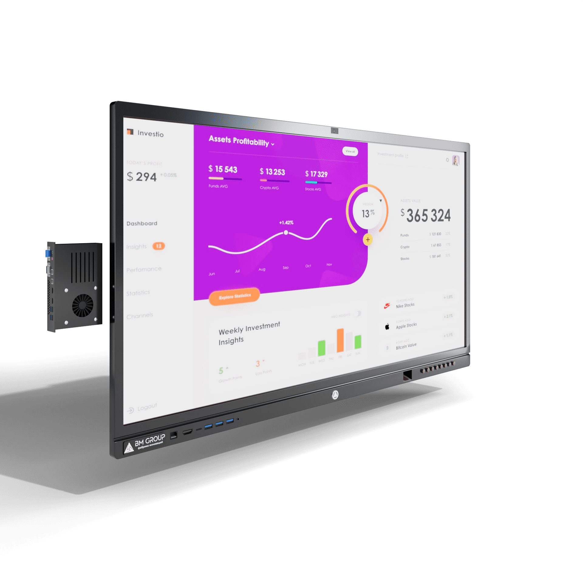 Интерактивные панели BM Intellect PRO (камера, микрофоны, биометрия)