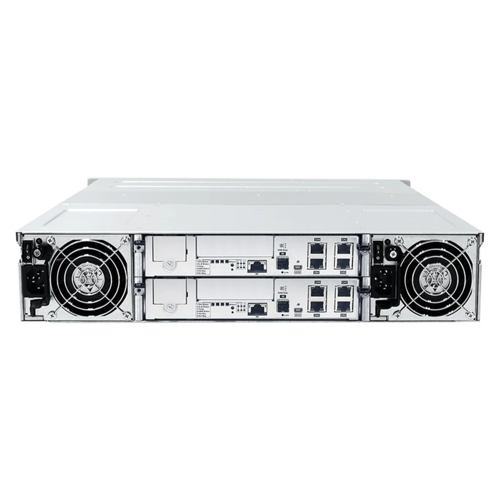 Система хранения данных Infortrend DS1012R2C-B Gen2 (2xCtrl, до 12xHDD, 2xSAS12G внеш. порт, 2x2GB, 8x1G порта iSCSI)