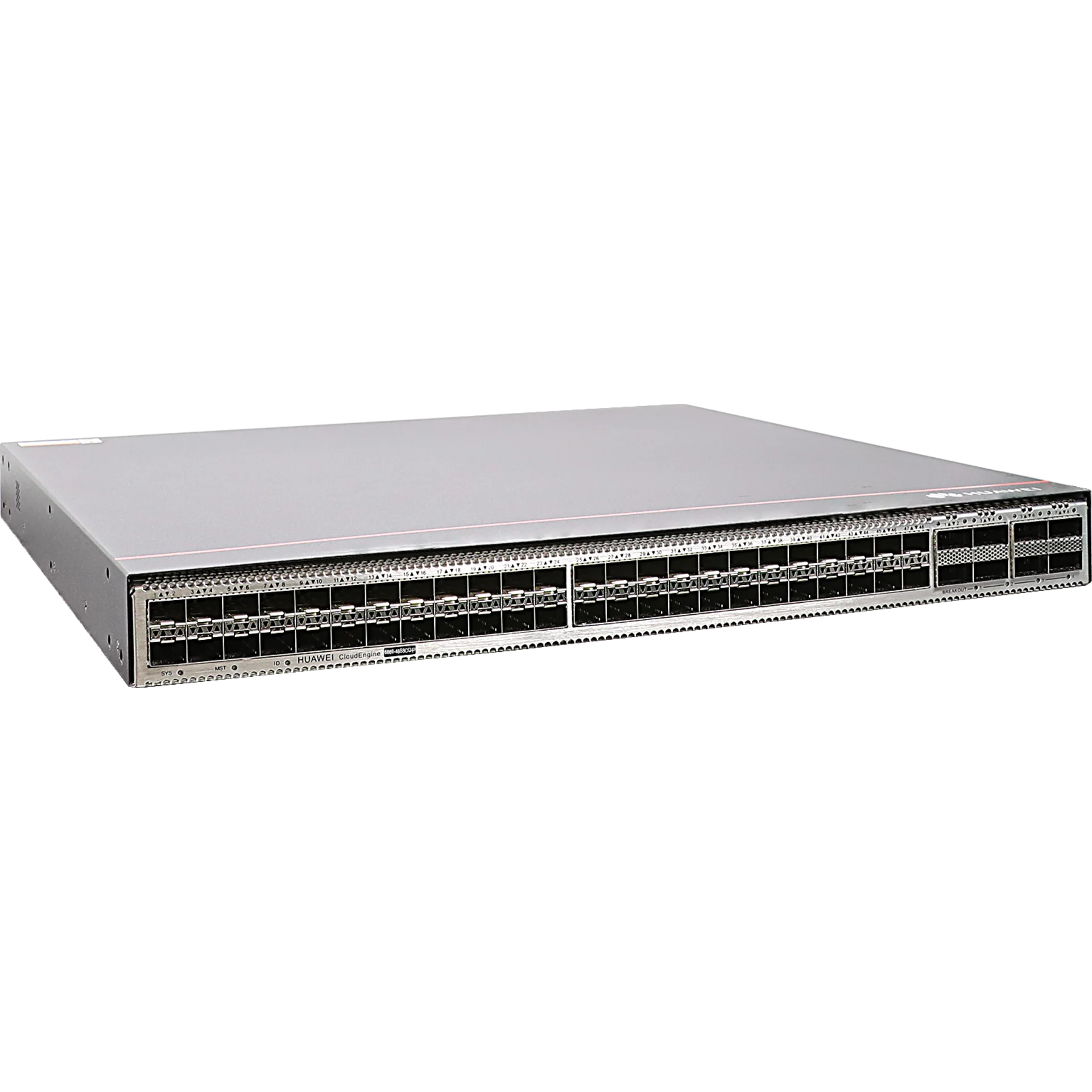 Коммутатор Huawei CE6866-48S8CQ-PB switch (48*25G SFP28, 8*100G QSFP28, 2*AC power modules, 4*fan modules, port-side intake)