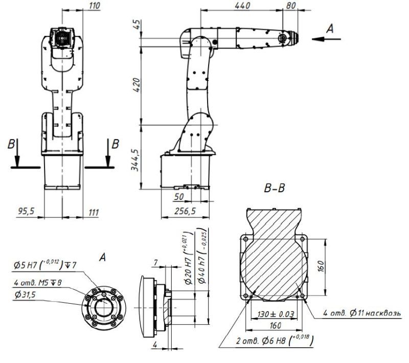 Промышленный робот-манипулятор Эйдос А7-900