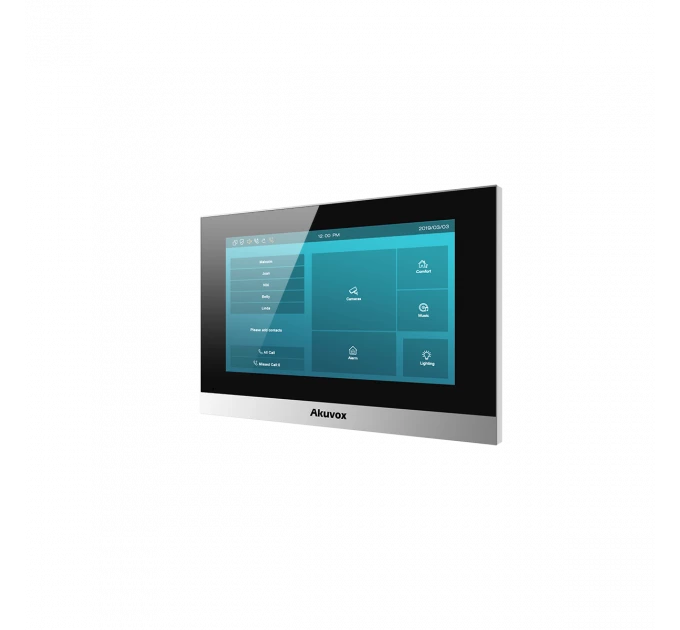 IP монитор (интерком-панель) Akuvox C313W-2 (двухпроводная)