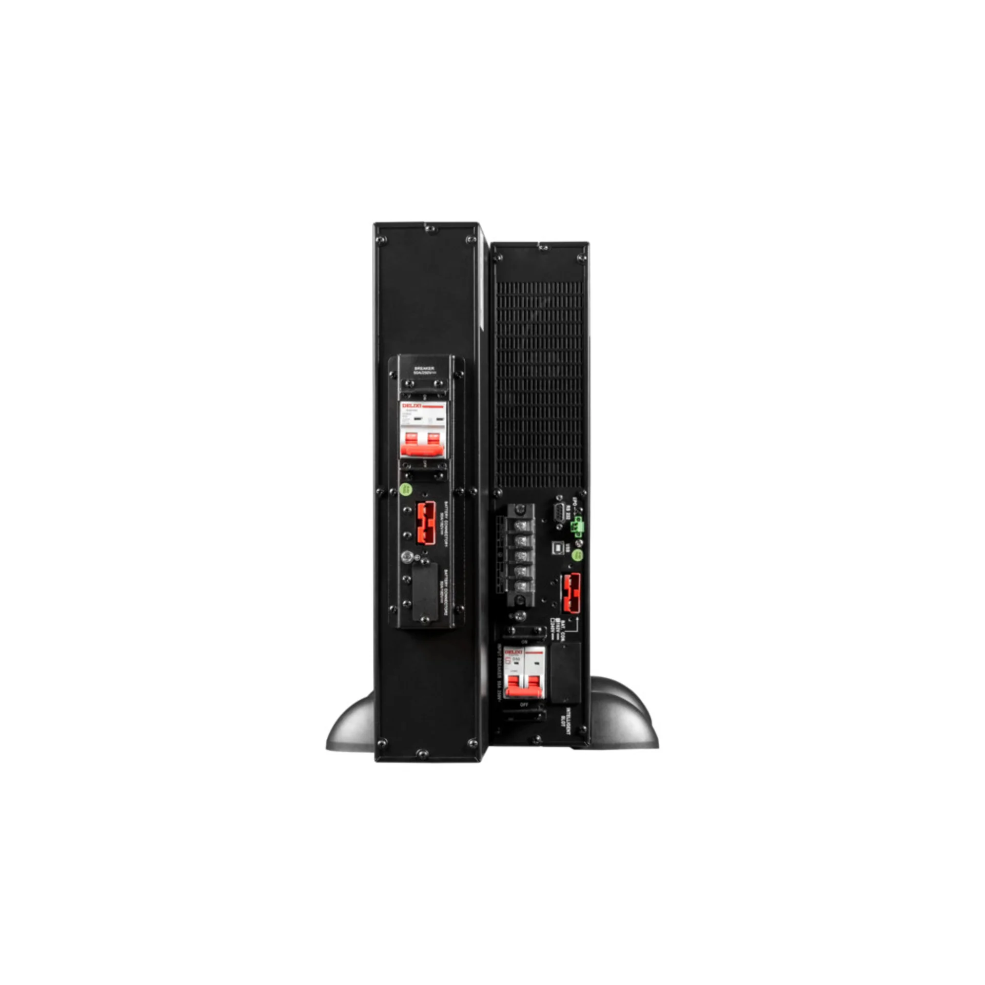 Источник бесперебойного питания Smart-Save Online SRV Systeme Electric 6000 ВА, конвертируемый форм-фактор 4U, 230 В, 1:1, клеммный вход/выход, SmartS