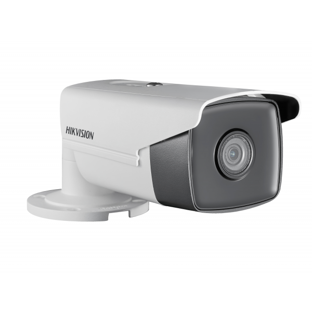IP-камера Hikvision DS-2CD2T43G0-I8 (2.8mm), 4Мп, объектив 2.8мм, DC12В/PoE, WDR 120дБ, ИК до 80м, IP67