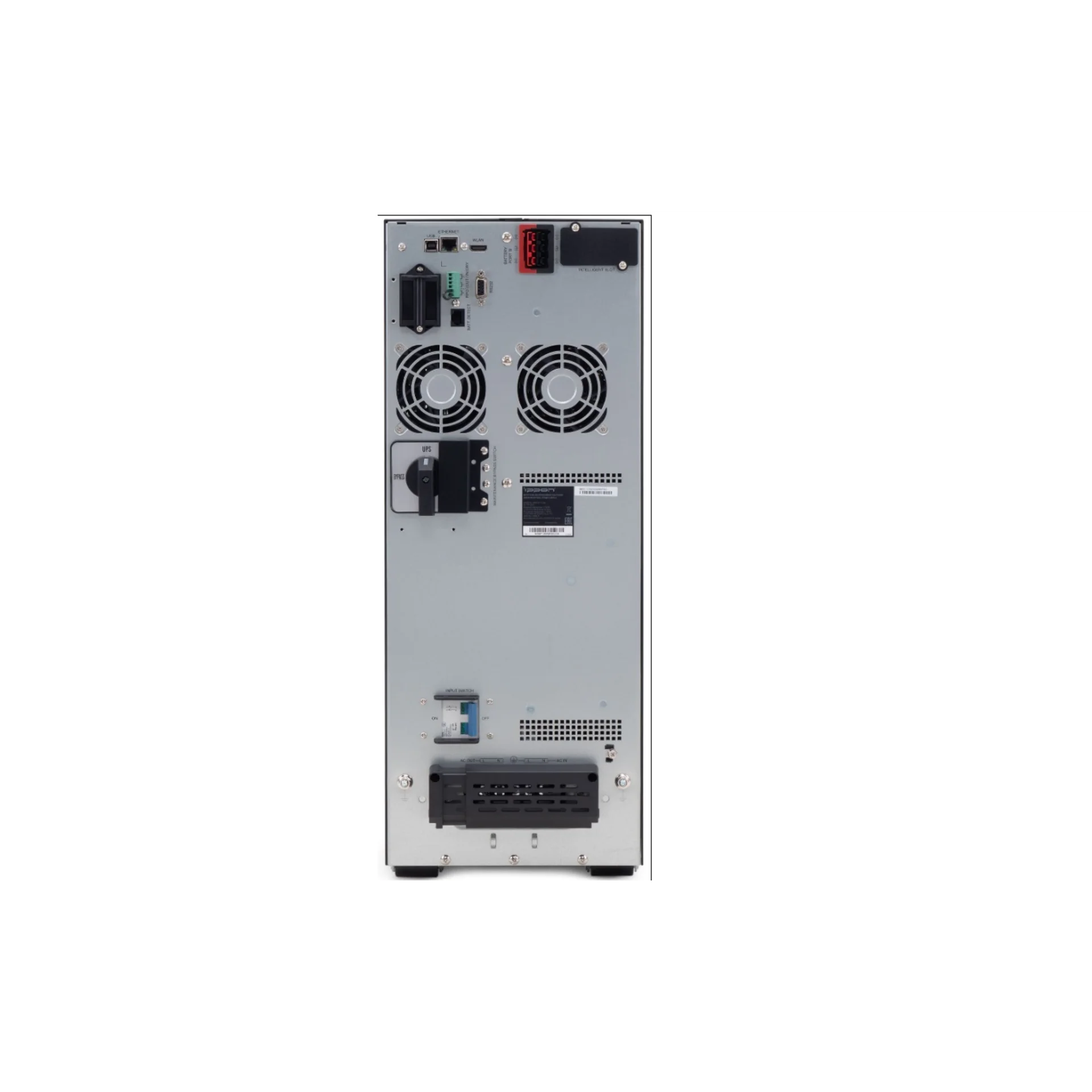 Источник бесперебойного питания Ippon Innova T II 6K 6000Вт 6000ВА черный