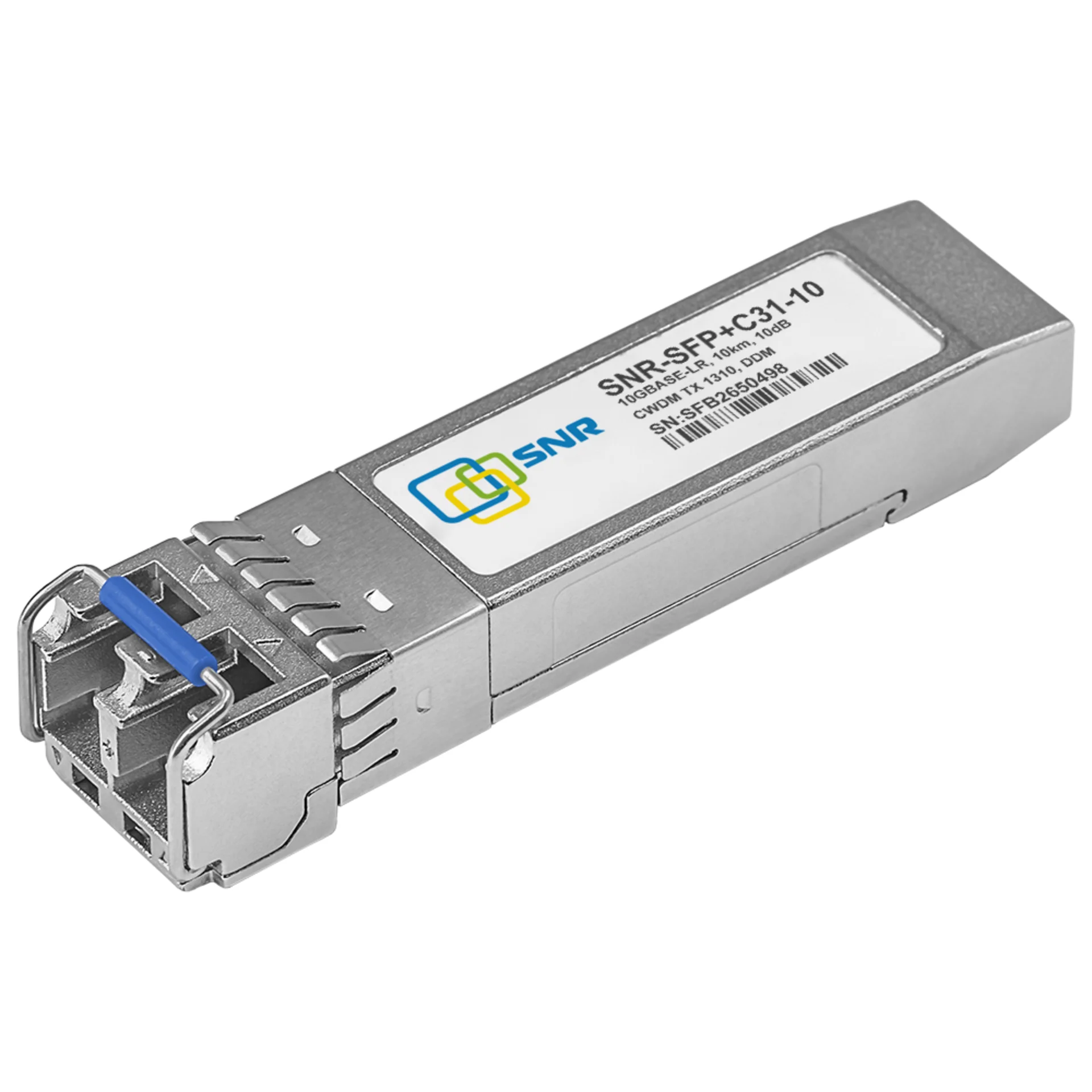 Модуль SFP+ CWDM оптический, дальность до 10км (10dB), 1310нм