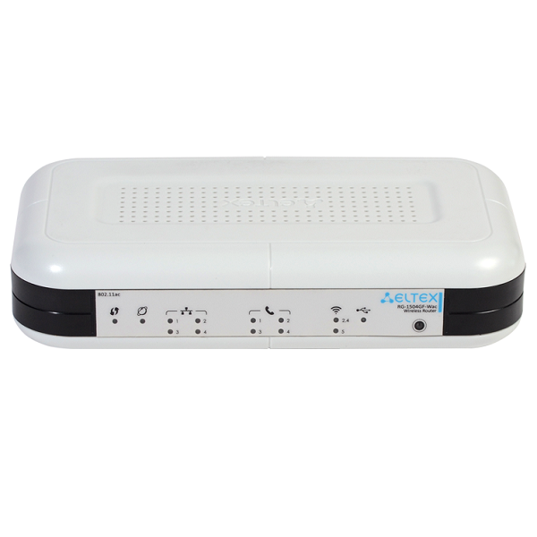 Высокопроизводительный VoIP-шлюз Eltex RG-1504GF-Wac со встроенным роутером