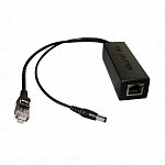 1-портовый сплиттер NetPing PoE 802.3af 10/100Mbps, 12В/1А