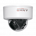 Проектная купольная IP камера OMNY 4000 PRO  4Мп/25кс, H.265, управл. IR, моториз.объектив 2.8-12мм, 12В/PoE, встроенный микрофон