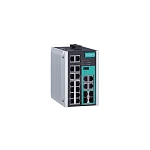 Управляемый коммутатор EDS-518E-4GTXSFP Gigabit Ethernet c портами 14 x 10/100BaseTX, 4 x 10/100/1000BaseT(X) или 100/1000BaseSFP, MOXA